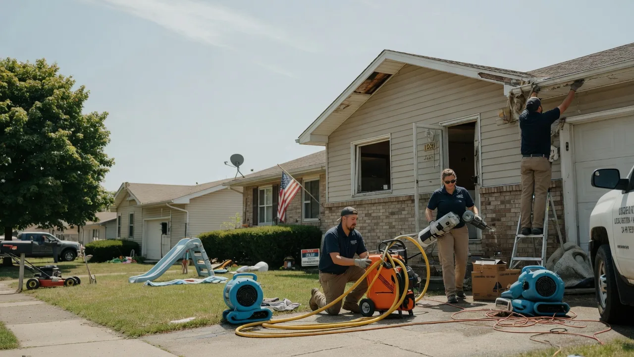 Water Damage Restoration in Yorkville, IL near me